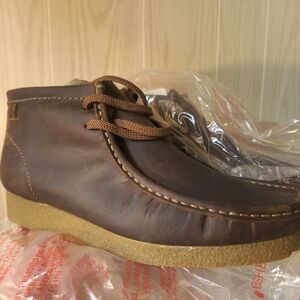 Men's Brown Leather Ankle Boots
